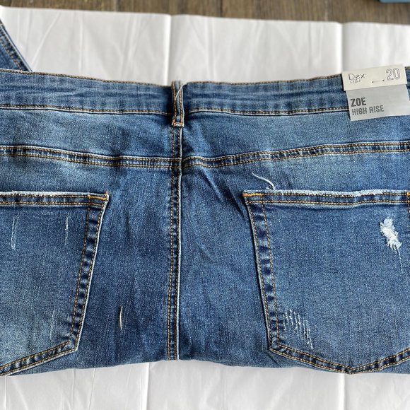 Dex Plus Zoe High Rise Jeans - Picture 3 of 3